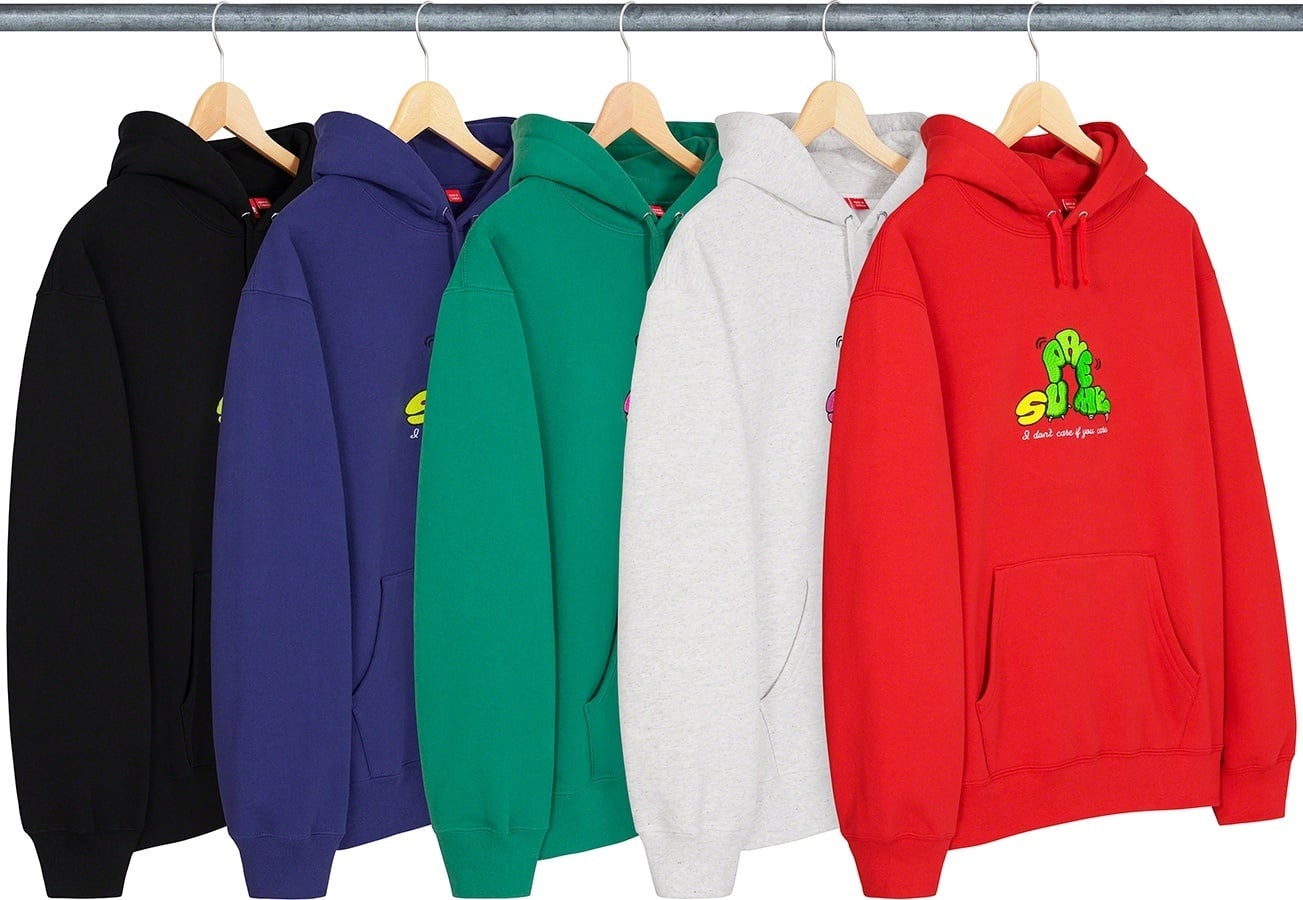 Don't Care Hooded Sweatshirt